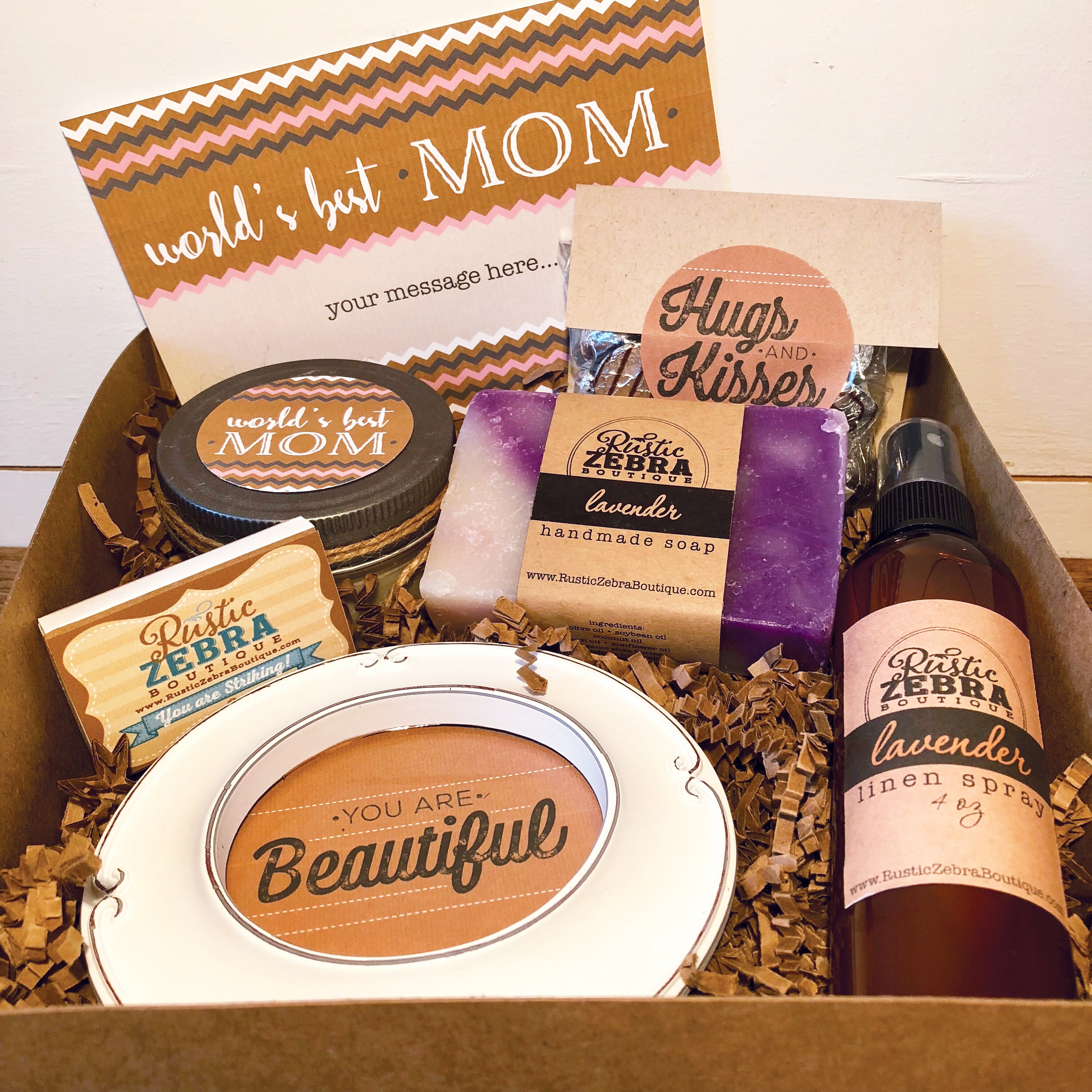 RELAXATION GIFT BOX Mom - worlds best mom