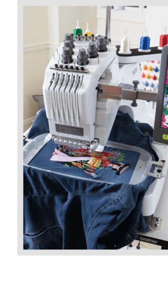 Brother PR680W 6 Needle Embroidery Machine With Wireless Capability 