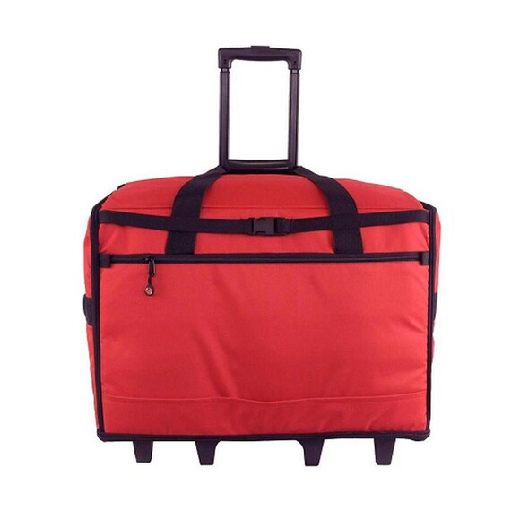 23 Wheeled Sewing Machine Carrier TB23 Red Etsy