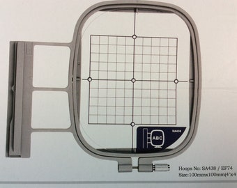 Embroidery Hoop SA438 & EF74