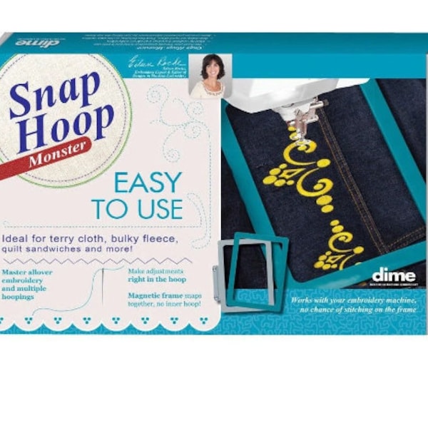 Dime Snap Hoop Brother Etsy