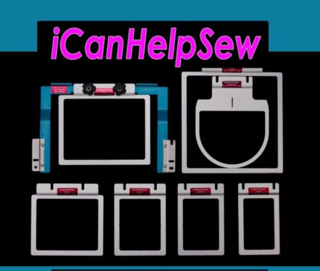 Durkee Fast EZ Frames for Janome MB7 and MB4 Embroidery Machine Etsy