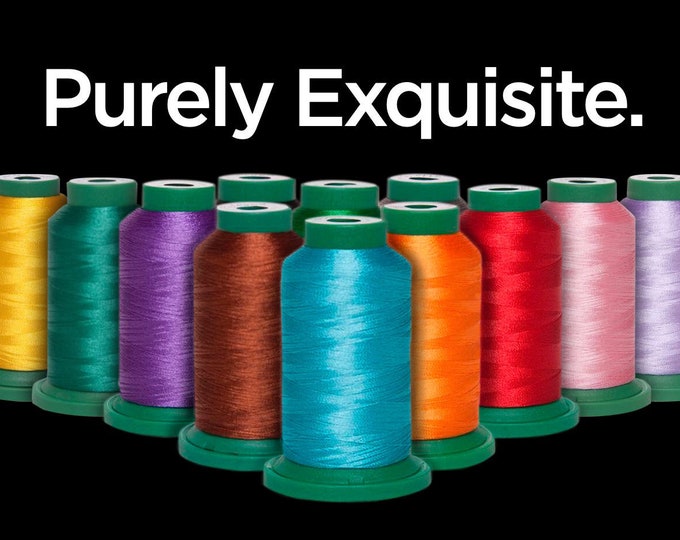 Exquisite Embroidery Thread ALL Colors!! 1100 Meter Spools - Etsy