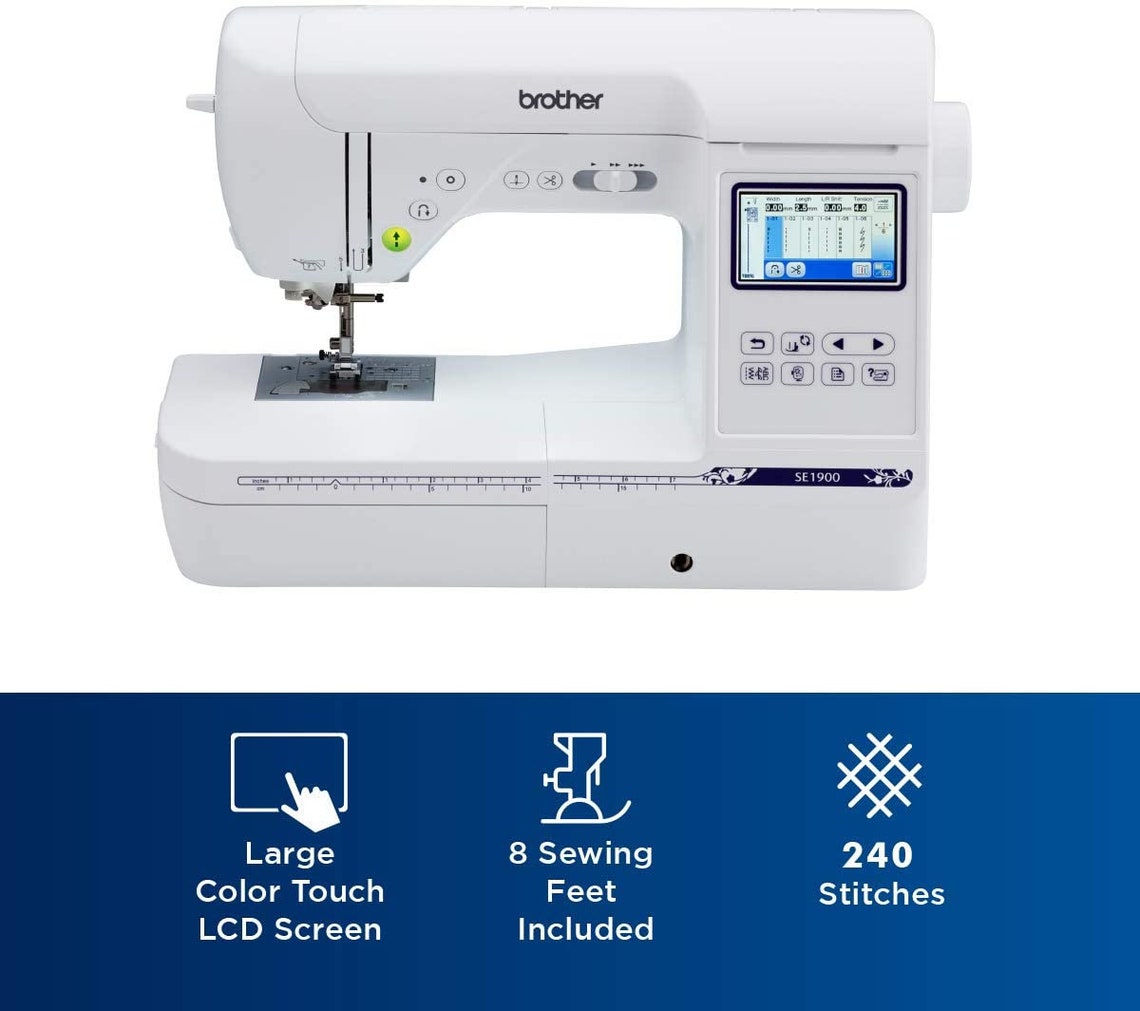 Brother SE1900 Sewing and Embroidery Machine Etsy Canada
