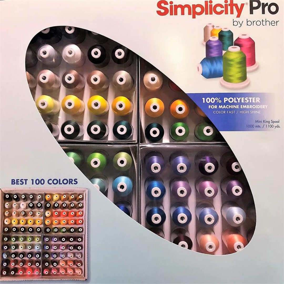 Brother ETPBEST100 Best 100 Thread Kit - Etsy