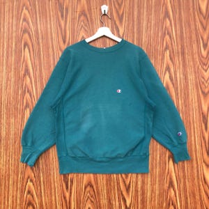90’s Vintage Champion R/W :XL Vintage 90s Reverse Wave Heavyweight Champion Sweatshirt
