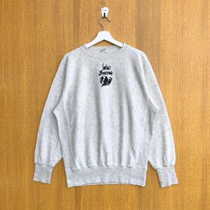 Vintage Snowboarding Sweatshirt Small Logo Crewneck Jumper Pullover Sweater
