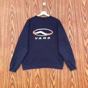 90年代ヴィンテージ VANS スケートボードストライプ スウェット