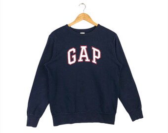 トップス Vintage GAP 90s Sweatshirt Navy Vintage GAP Sweatshirt Crewneck Jumper Pullover - Etsy