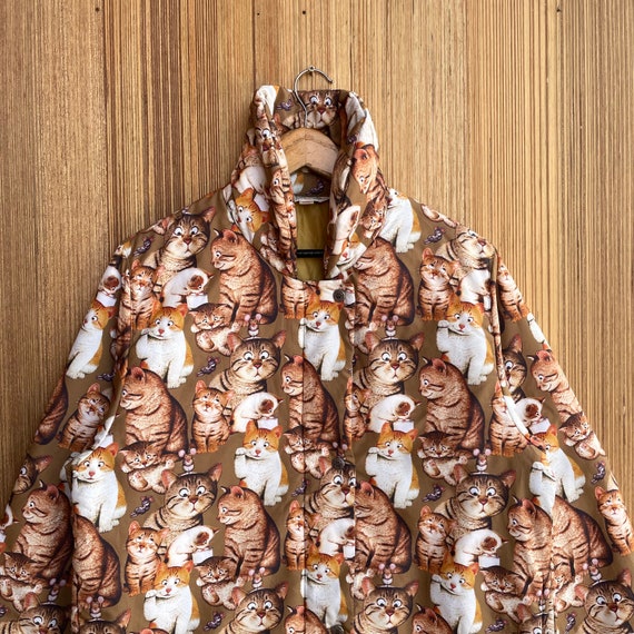 Kunio Collection Jacket All Over Print Cats - image 3