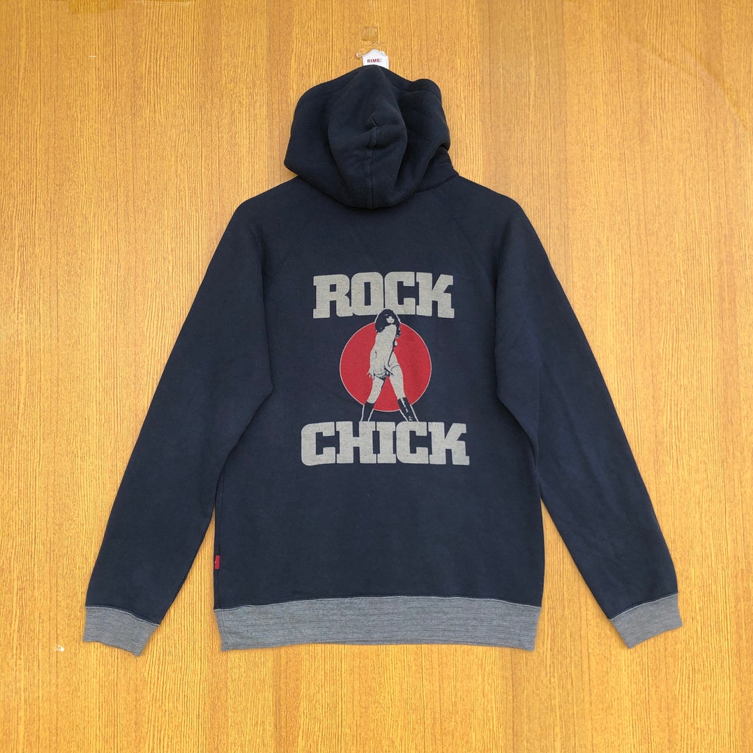 関税込【HYSTERIC GLAMOUR】UNLIMITED FUN Sweatshirt Vintage Hysteric Glamour Sweatshirt • Size Medium • | Depop
