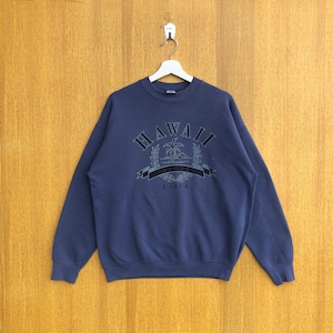 Vintage Hawaii Aloha USA-sweater Spelout ronde hals trui trui trui