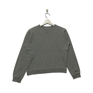 Vintage Rare Nike Swoosh Sweatshirt Embroidery Small Logo Jumper Pullover Sweater Crewneck