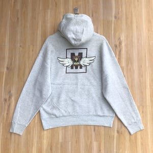 Vintage Mossimo Sportswear Hoodie Spellout Big Logo Jumper Pullover