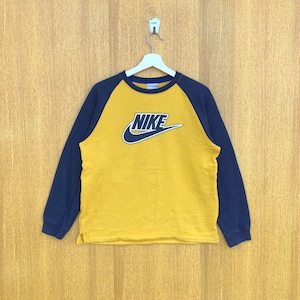 Vintage Nike Swoosh  Sweatshirt Big Logo Crewneck Jumper Pullover Sweater