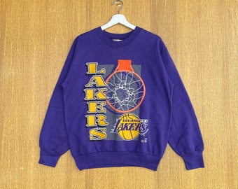 Vintage Los Angeles Lakers Team NBA Sweatshirt Jumper Pullover