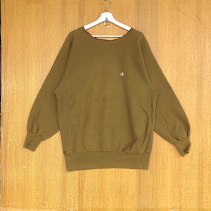Vintage Champion Reverse Weave Sweatshirt Embroidery Small Logo Spellout Jumper Pullover