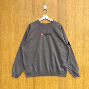 Rare Ecko Unltd Sweatshirt Embroidery Big Logo Spellout Jumper Pullover Sweater