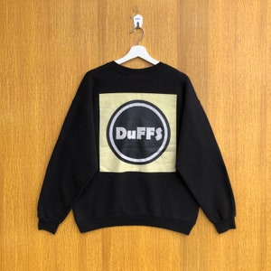 Vintage 90s Duffs Skateboard Sweatshirt Big Logo Streetwear Pullover Sweater