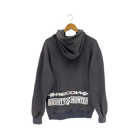 Vintage Bounty Hunter Recon Hoodie Big Logo Spellout Recon