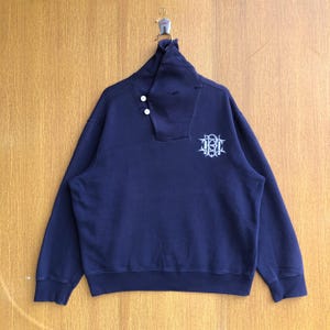 Vintage Polo Ralph Lauren Sweatshirt Half Zipper Embroidery