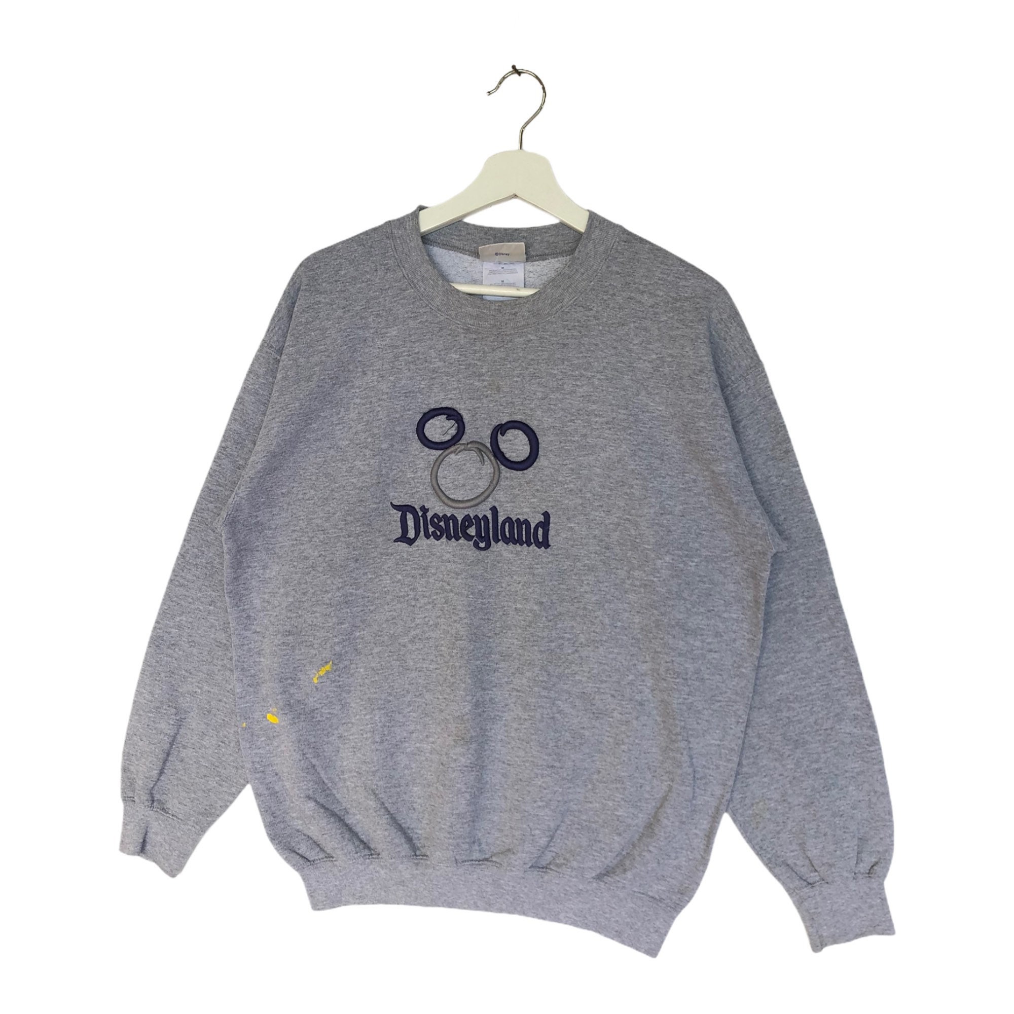 Vintage Disneyland Resort Sweatshirt Embroidery Spellout Etsy