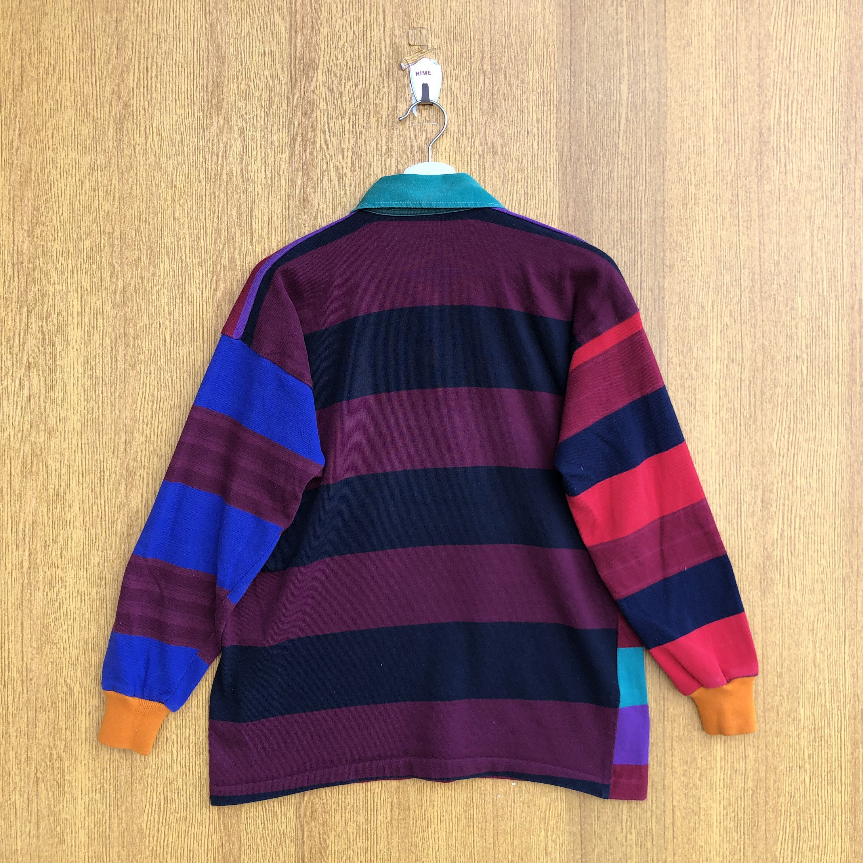 Vintage Canterbury Multicolour Rugby New Zealand Rare Rugby