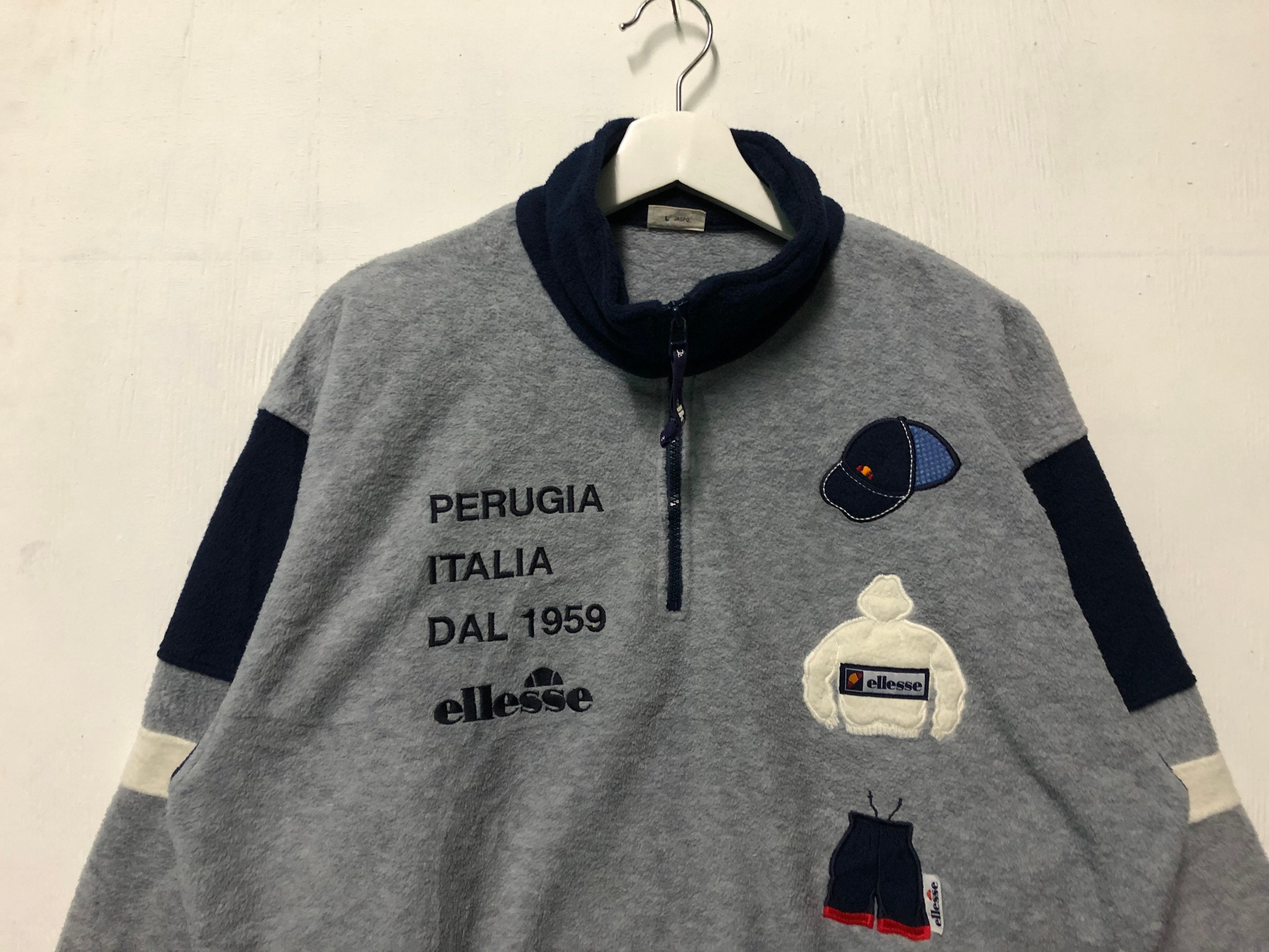 Ellesse Prerro Pullover: Felpa Con Cappuccio Uomo In Pile - Taglie Fino A 5XL!