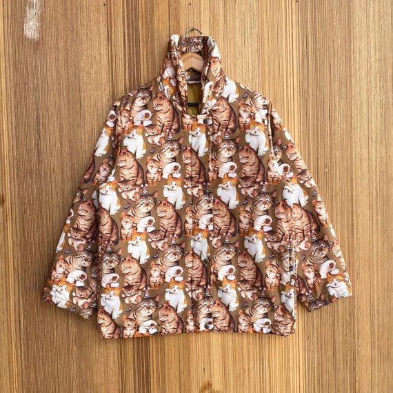 Kunio Collection Jacket All Over Print Cats - image 1