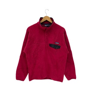 Vintage Patagonia Synchilla Fleece Snap-t Sweater Jumper
