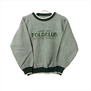 VINTAGE POLO Club Genuine Quality Since 1911 embroidered Big Logo