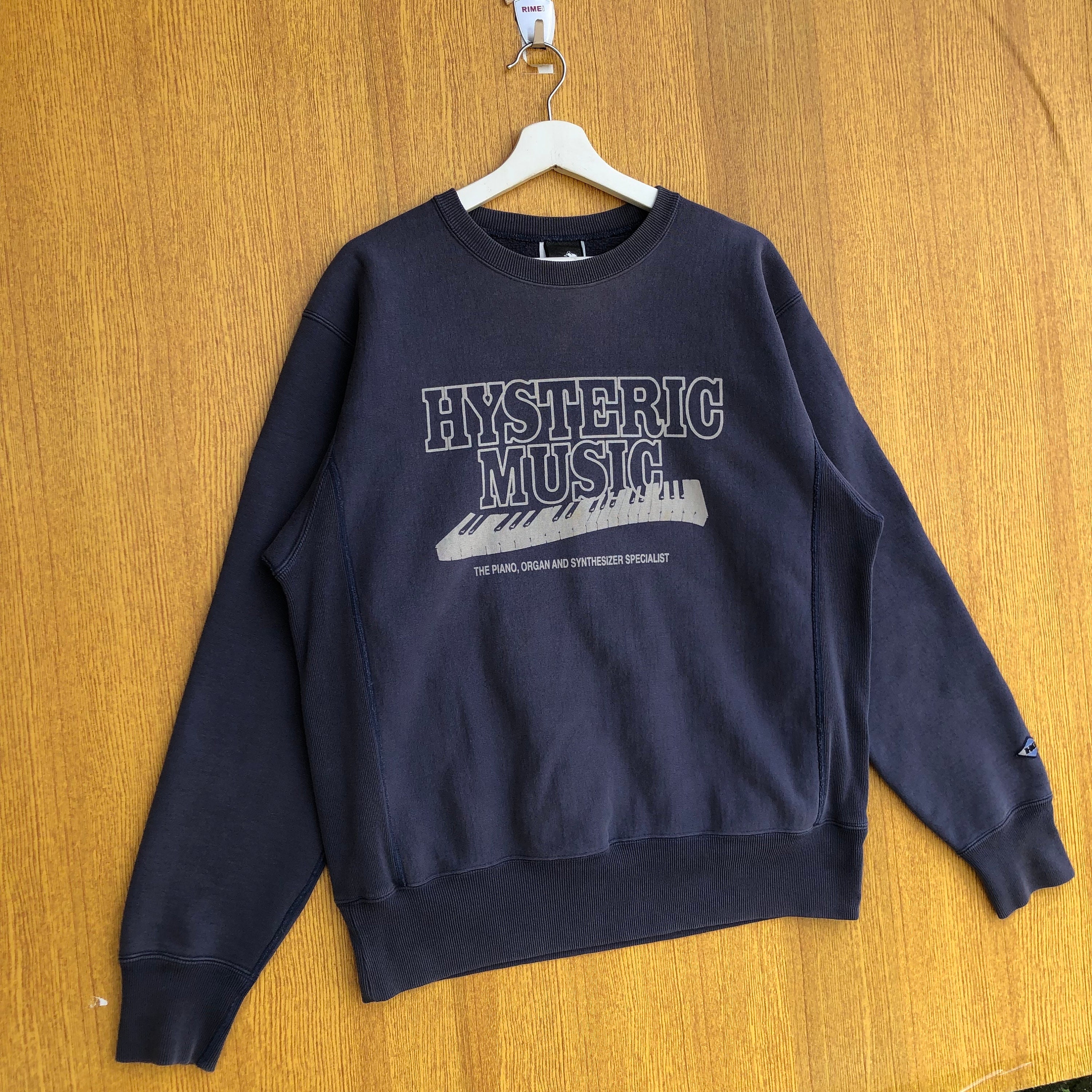 初期 Hysteric Glamour Devil Sweatshirt 希少Hysteric Glamour Blue Devil Sweatshirt Sweatshirt