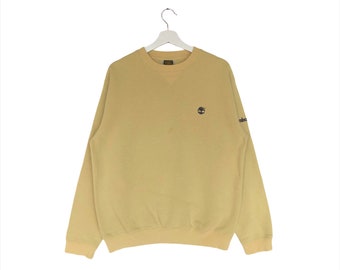 Vintage Timberland Sweatshirt Stickerei Timberland Kleines Logo Rundhalspullover Pullover