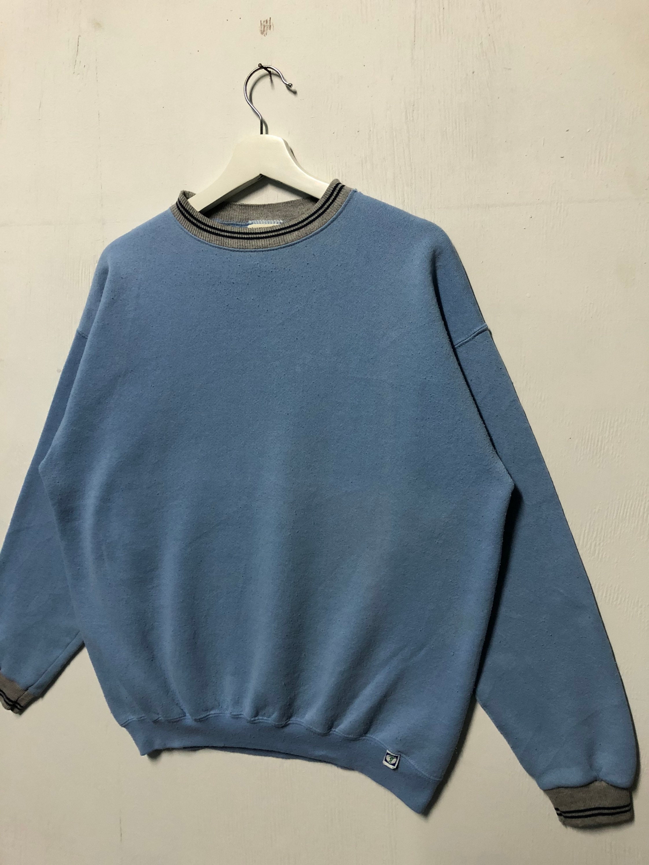 Sweat Col Rond Discus Athletic Bleu Marine Taille 2XL – Neuf Avec étiquettes