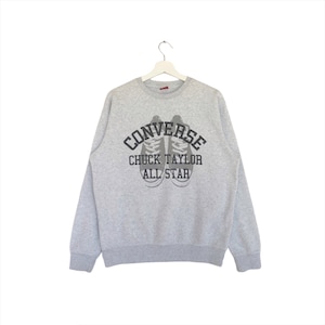 Vintage Converse Sweatshirt Chuck Taylor Crewneck Jumper Pullover