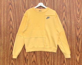 Sudadera deportiva vintage Nike Swoosh con cuello redondo