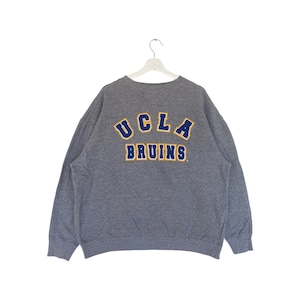 Vintage Ucla Bruins Sweatshirt Embroidery Spellout Crewneck Jumper Pullover