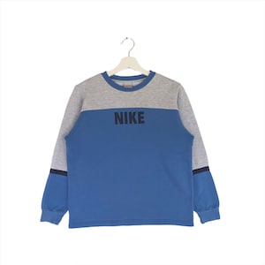 Vintage Nike Sweatshirt Embroidery Small Logo Crewneck Jumper