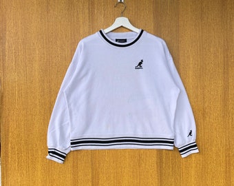 Vintage Kangol Sweatshirt Small Logo Crewneck Jumper Pullover Sweater