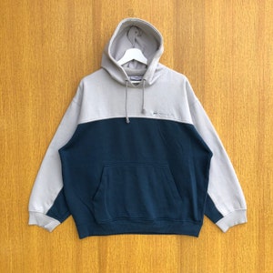 Vintage Reebok Hoodie Sweatshirt Small Logo Crewneck Jumper Pullover