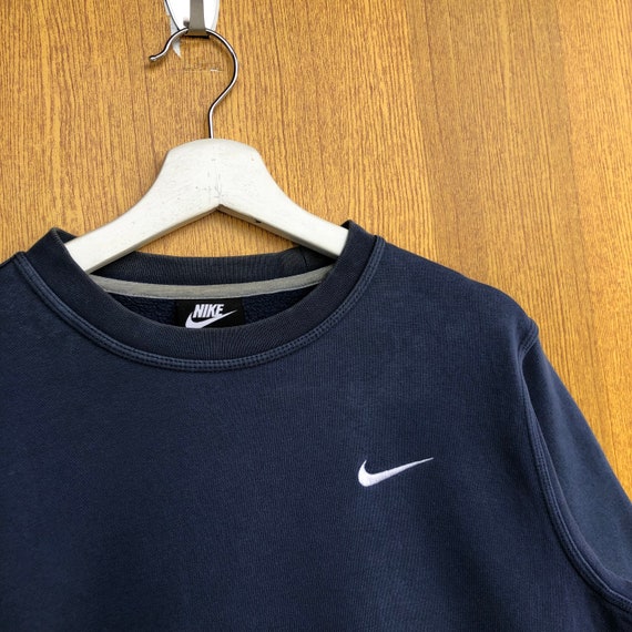 Vintage Nike Swoosh  Sweatshirt Small Logo Crewne… - image 5