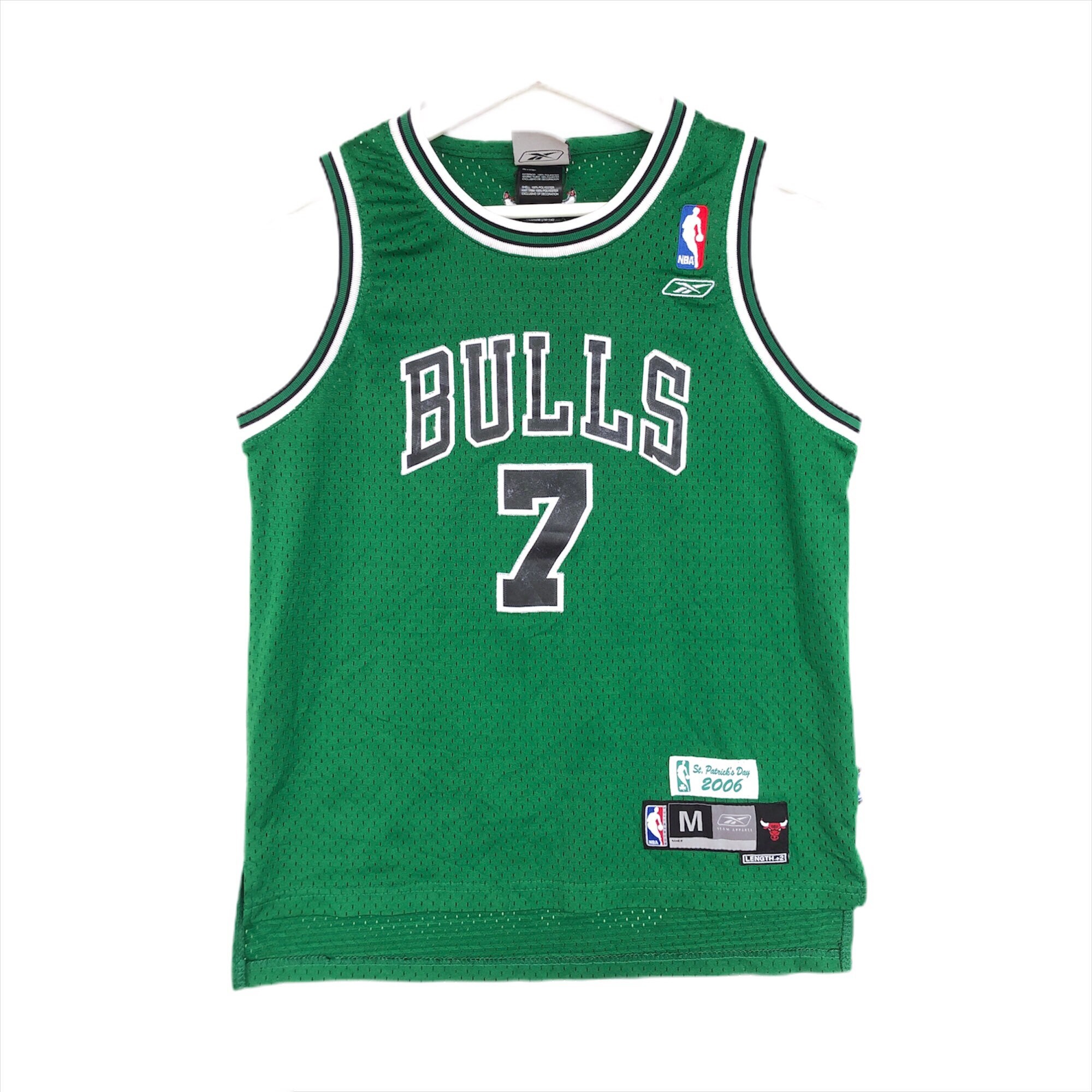 MICHAEL JORDAN CHICAGO BULLS THROWBACK JERSEY ST. PATRICK'S DAY