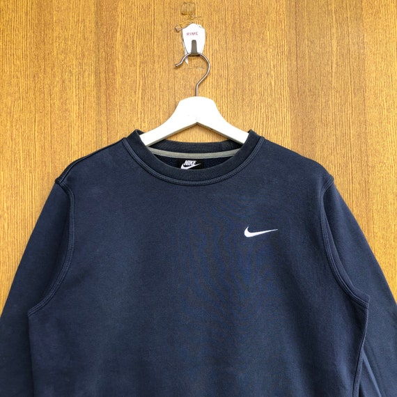 Vintage Nike Swoosh  Sweatshirt Small Logo Crewne… - image 4