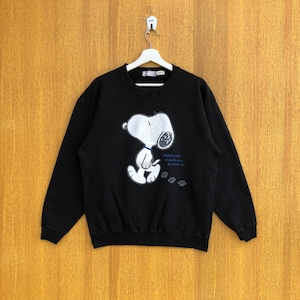 Vintage 90s Distressed Snoopy Woodstock Sweatshirt Snoopy