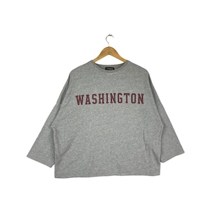 Rare Washington Sweatshirt Spellout Crewneck Jumper Pullover