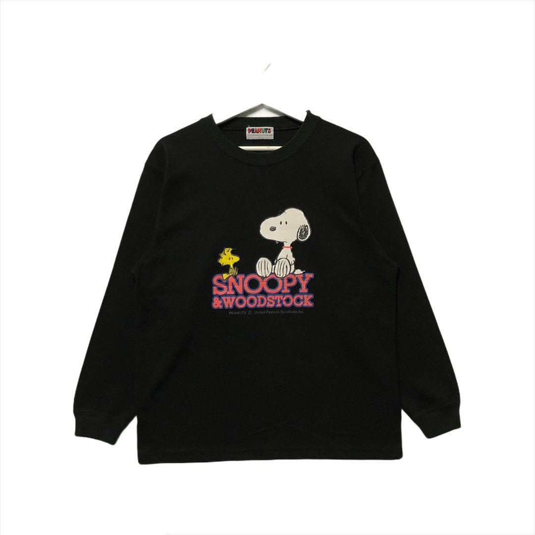 Vintage Snoopy & Woodstock Sweatshirt Crewneck Jumper Pullover - Etsy