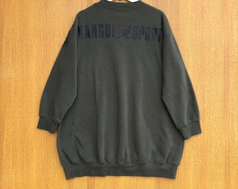 Vintage Kangol Sport Sweatshirt Spellout Crewneck Jumper Pullover Sweater