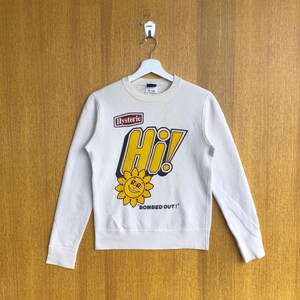 Vintage Hysteric Glamour Sweatshirt Big Logo Spellout Japanese Brand Jumper Pullover Sweater