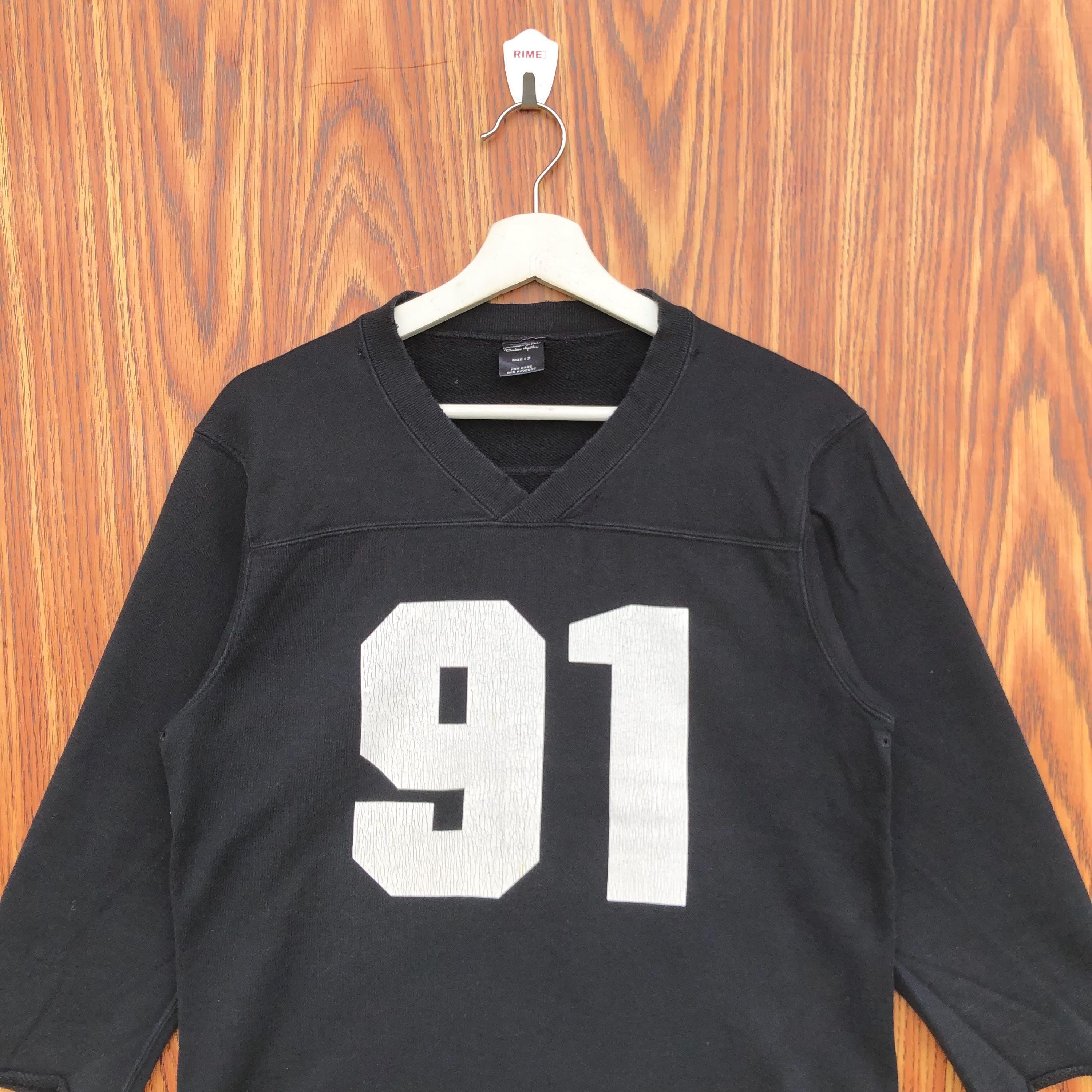 Vintage Number Nine Rose 91 Raw Hem Long Sleeve Japanese Brand - Etsy