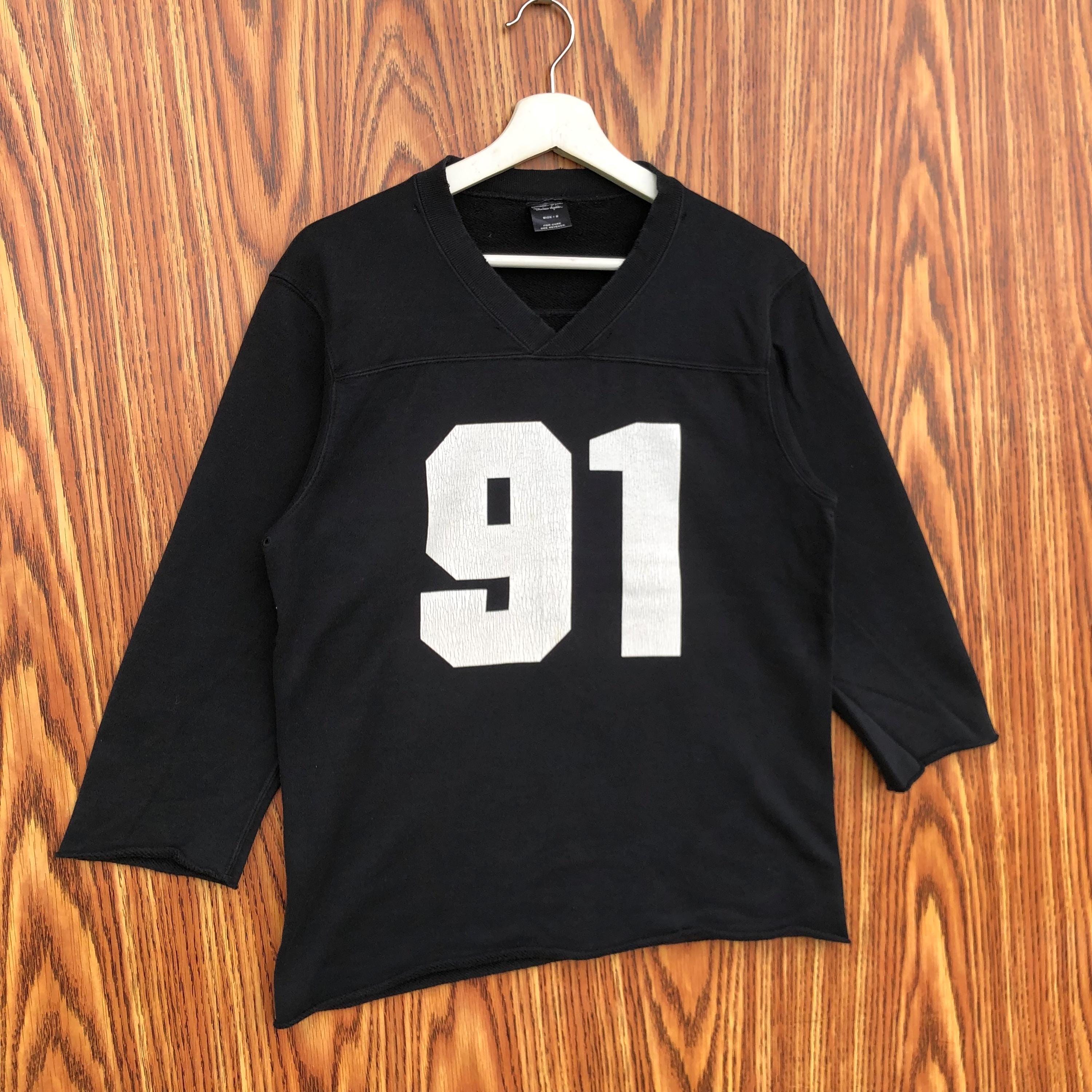 Vintage Number Nine Rose 91 Raw Hem Long Sleeve Japanese Brand - Etsy